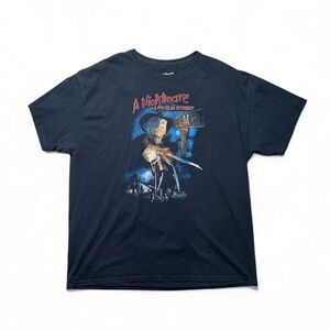 A Nightmare on Elm Street Black Graphic T-Shirt